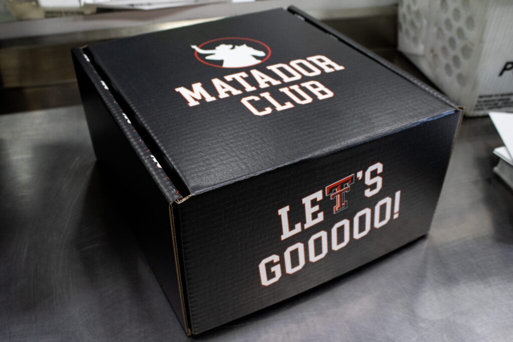 Texas Tech University Matador Club Kitting and Fulfillment