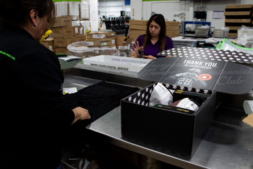 Texas Tech University Matador Club Kitting and Fulfillment