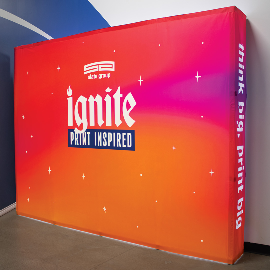 2025 Print Inspired: Ignite Backdrop - Slate Group